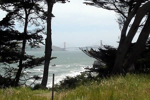 -Vista del Golden Gate-