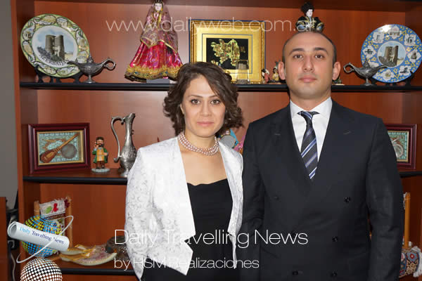 -Mammad Ahmadzada, Embajador de la Repblica de Azerbaiyn en la Argentina y su Seora Esposa-