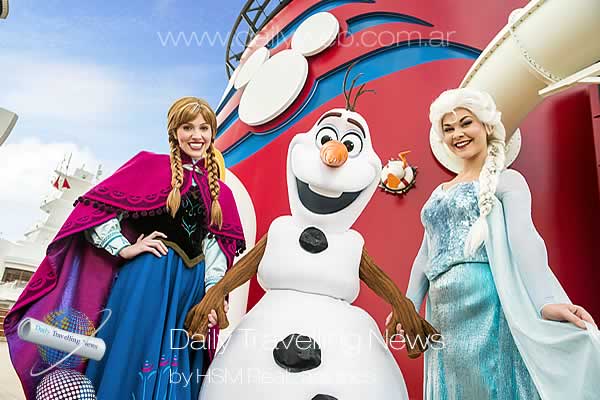 -Frozen en Disney Cruise Line-