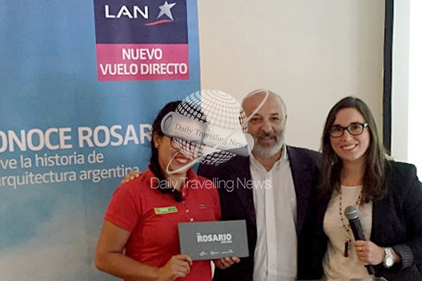 -Hctor De Benedictis en Lima presentando la oferta turstica de Rosario-