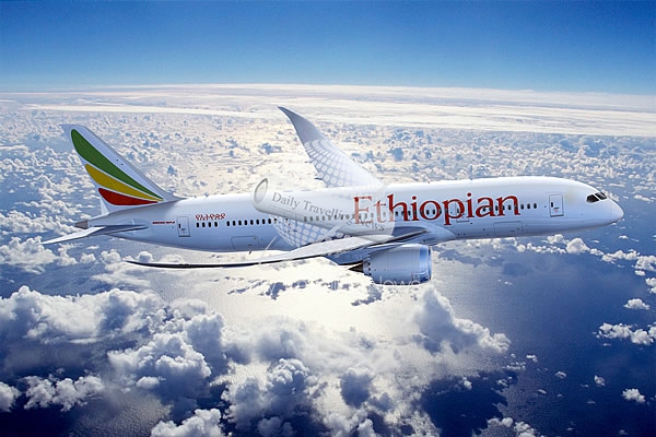 -Ethiopian Airlines con aplicacin mvil-