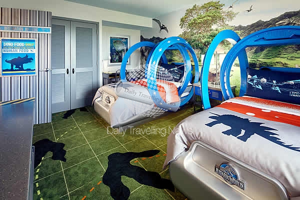 -Suites para nios de Jurassic World en el Loews Royal Pacific Resort-
