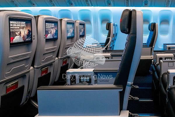 -Delta equipa la aeronave nmero 600 con pantallas en los asientos-