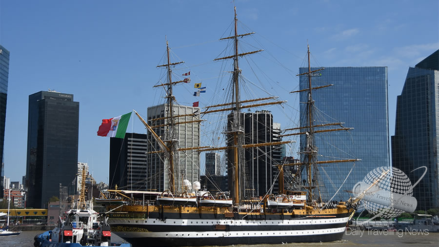 -El velero Amerigo Vespucci se podr visitar en el Puerto de Buenos Aires-