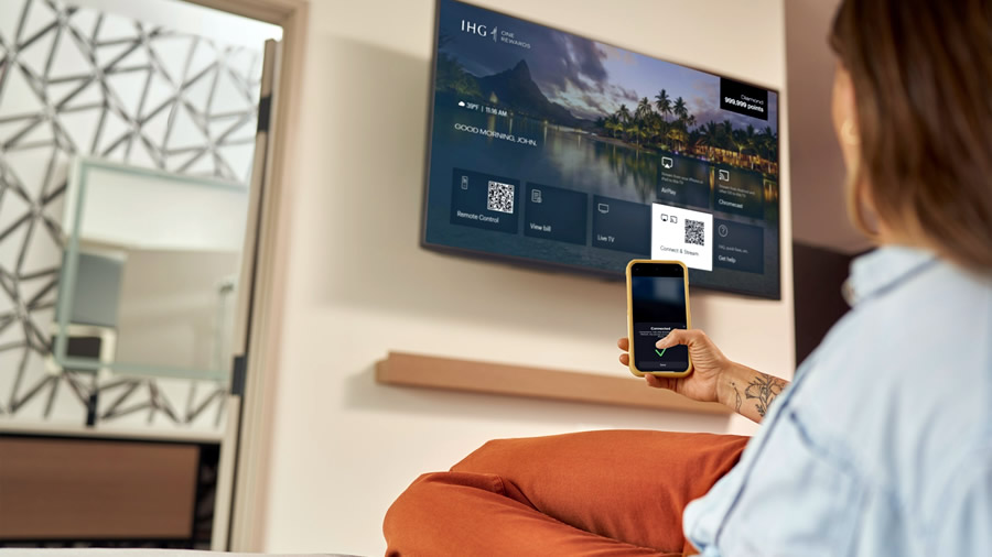 -IHG Hotels & Resorts lanza Apple AirPlay en los hoteles de Amrica del Norte-