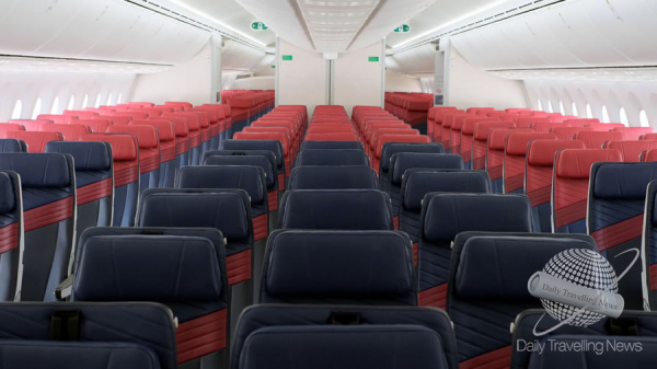 Grupo LATAM renueva las cabinas Economy de los Dreamliner