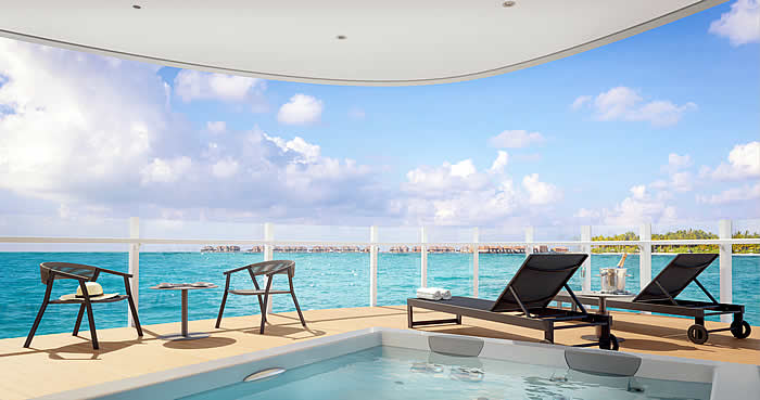 Silversea presenta las nuevas suites de Silver Nova