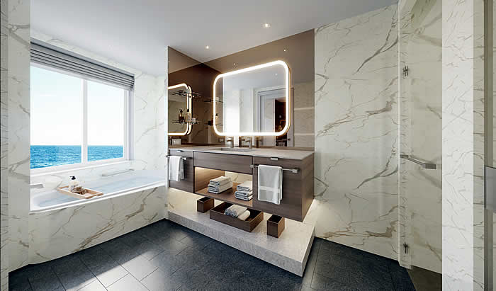 Silversea presenta las nuevas suites de Silver Nova