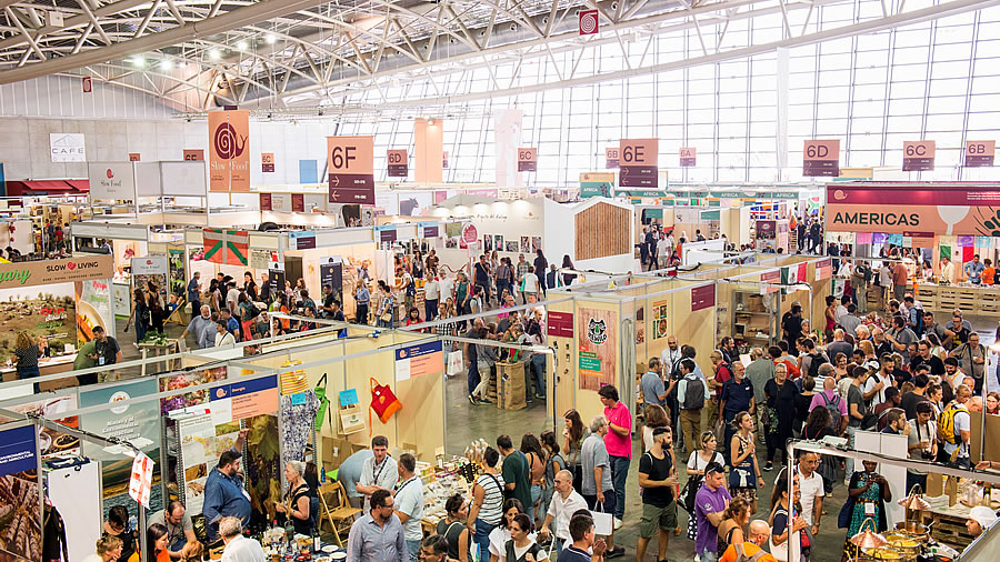 Terra Madre Salone del Gusto: Grandes Conferencias - Escenarios y nuevas áreas expositivas