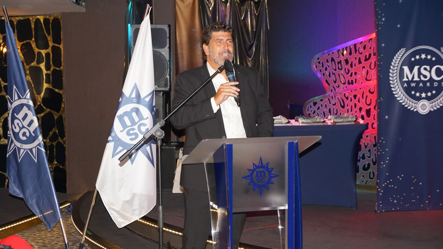 MSC Cruceros celebró su tradicional entrega de premios MSC Awards 2023