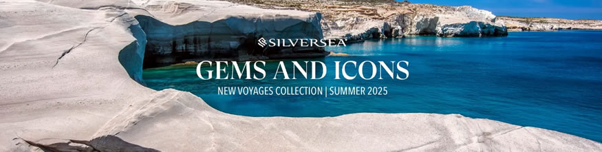 Exclusivos itinerarios de Silversea para el verano 2025