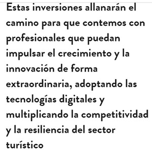 Datos recientes apuntan a una recuperación de la inversión en el sector mundial del turismo