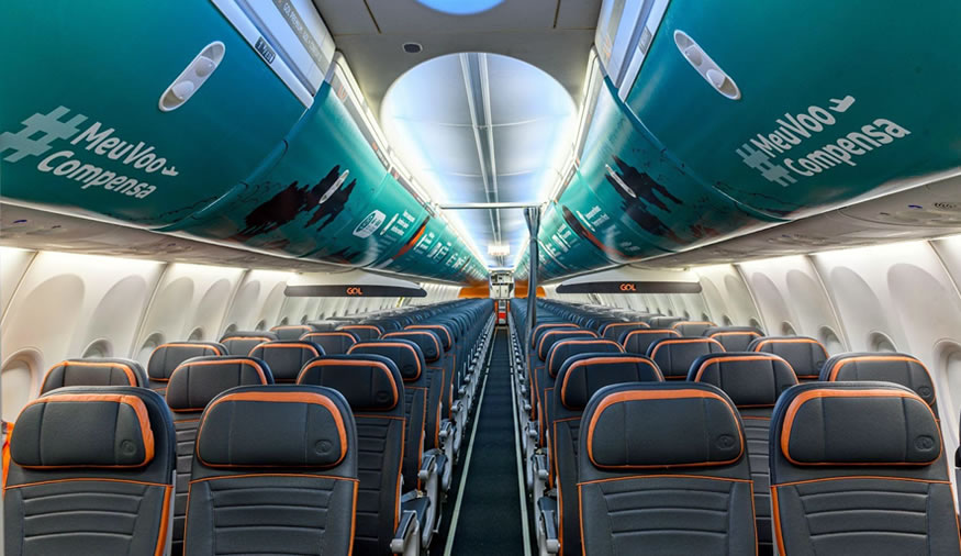 El Boeing 737 MAX de GOL se convierte en el avión más moderno y sostenible de su flota