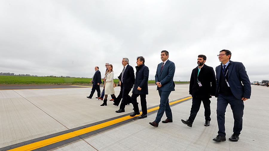 Ezeiza incrementa su capacidad operativa con la nueva calle de rodaje