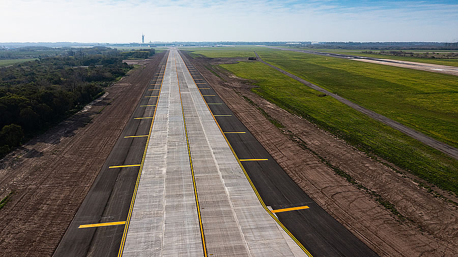 Ezeiza incrementa su capacidad operativa con la nueva calle de rodaje