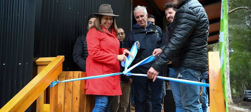 Inauguraron nueva infraestructura turística en El Manso