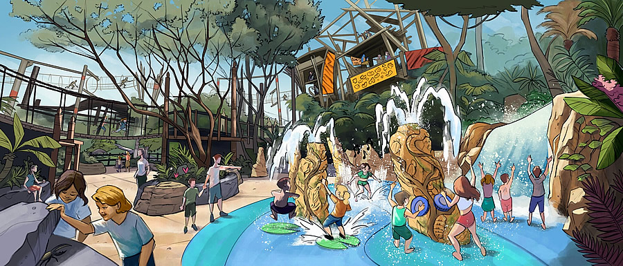 Busch Gardens Tampa Bay revela detalles de la nueva área infantil del parque