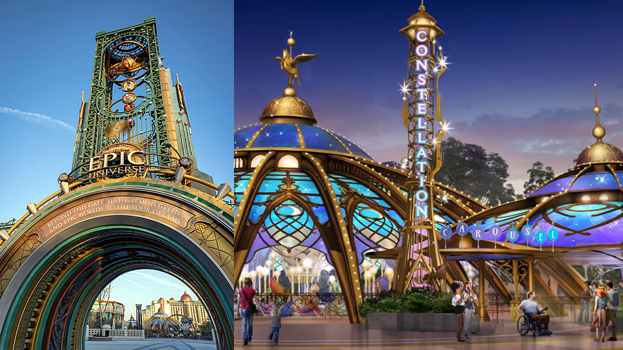 Universal Orlando Resort revela oficialmente el primer vistazo dentro de Universal Epic Universe