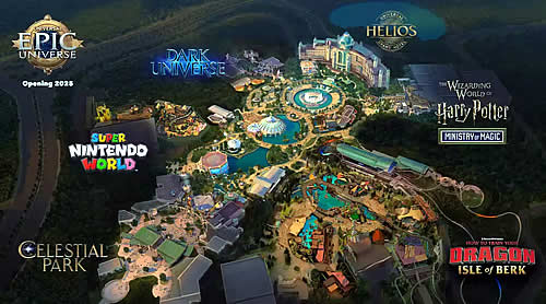 Universal Orlando lanza Epic Universe: una revolución en parques temáticos y hospitalidad