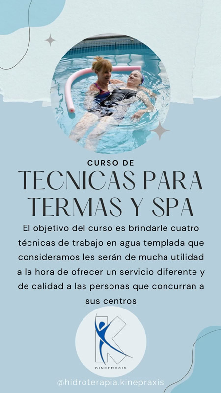 Destacada capacitación de terapias acuáticas en el marco del Foro de Termalismo y Enoturismo