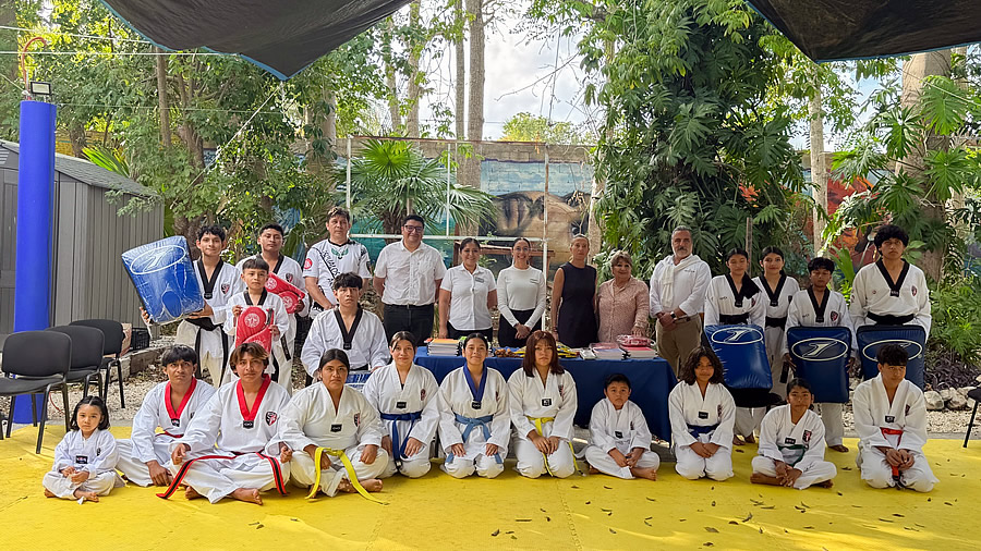 Piñero refuerza su compromiso social en la Riviera Maya con la rehabilitación integral de “Transformar Educando”