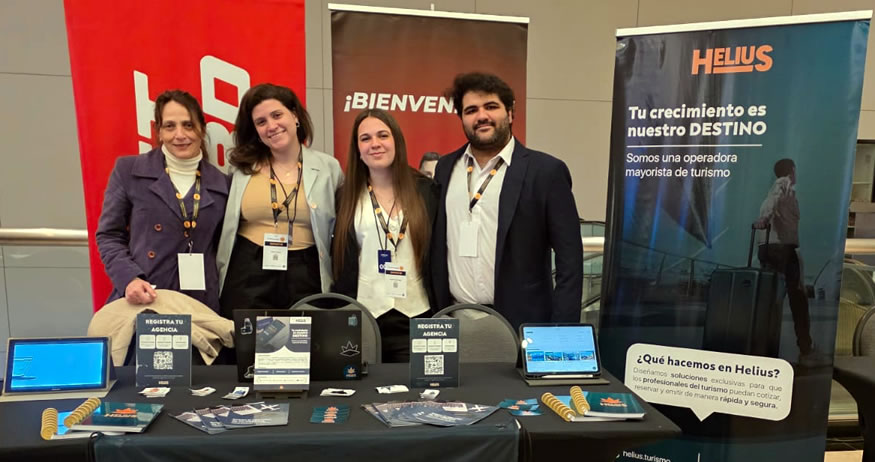 Helius Turismo fortalece su propuesta mayorista con atenci&oacute;n personalizada y herramientas 24/7 para agencias de viajes