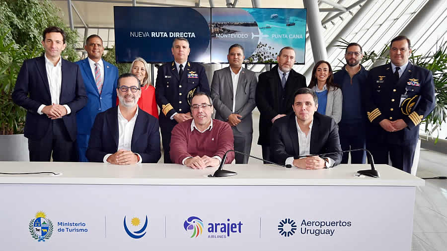 Uruguay fortalece su conectividad aérea con una nueva ruta directa a Punta Cana