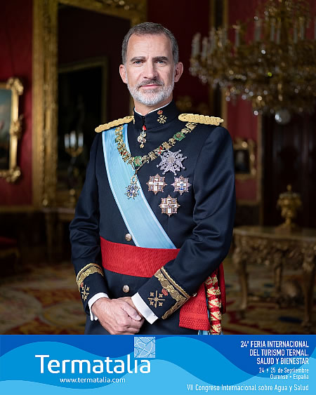 El Rey de Espa&ntilde;a, Felipe VI, preside un a&ntilde;o m&aacute;s el Comit&eacute; de Honor de Termatalia 2026