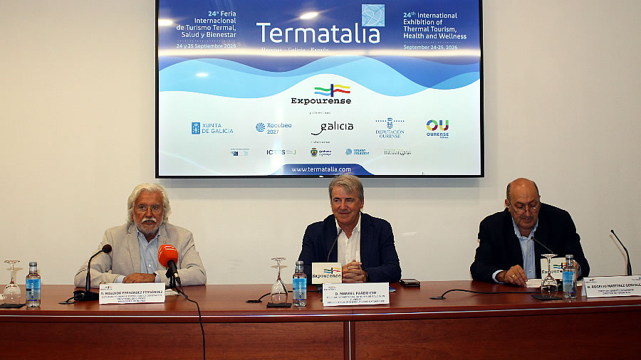 Termatalia 2026 re&uacute;ne en Expourense a destinos, empresas y profesionales del turismo de salud de 16 pa&iacute;ses