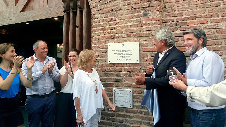 -Restaurante del Michelangelo abri sus puertas nuevamente-