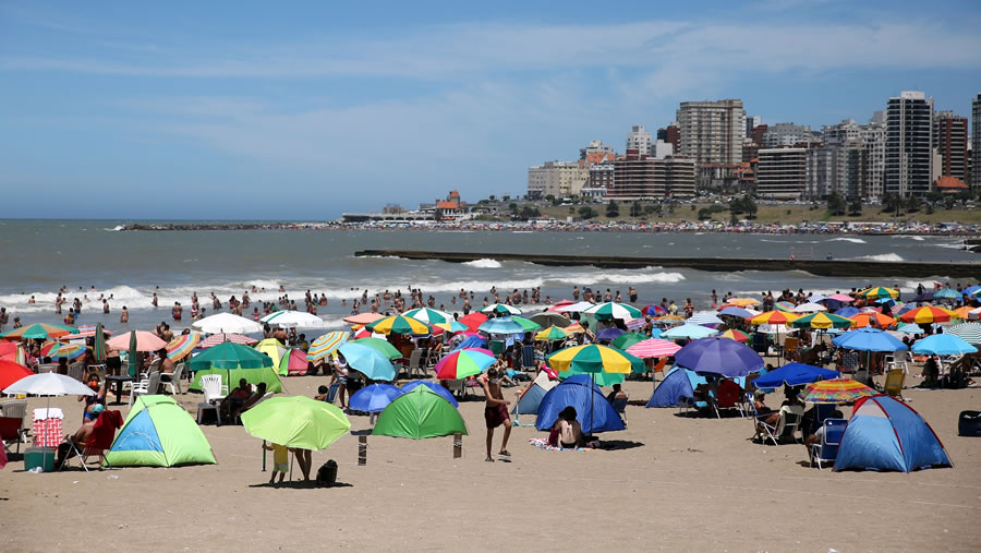 -Rcord de turistas en Mar del Plata durante el 2022-
