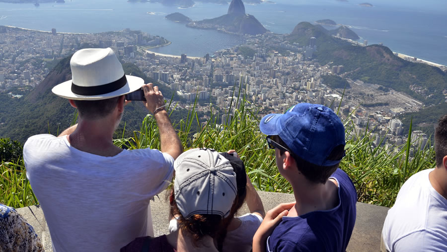 -Brasil recibi el doble de turistas internacionales en enero 2023-