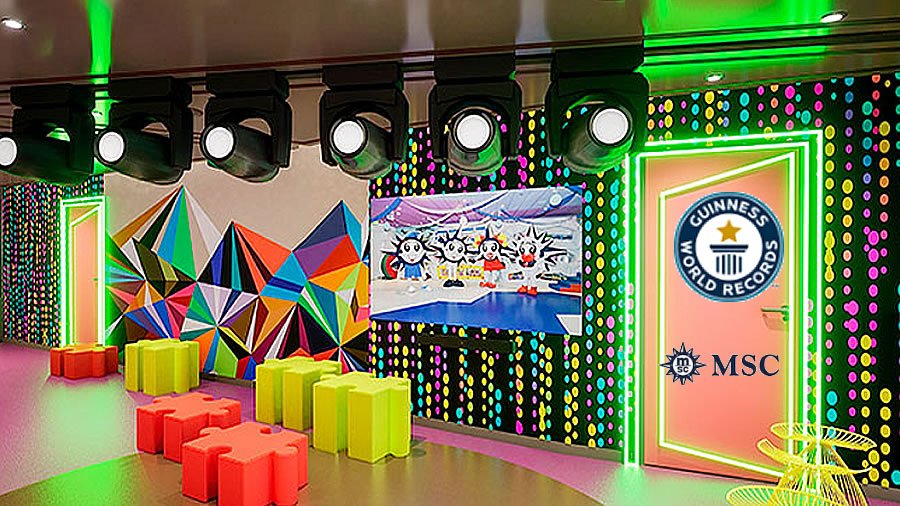 -MSC Cruceros se asocia con Guinness World Records llevando el entretenimiento a otro nivel-