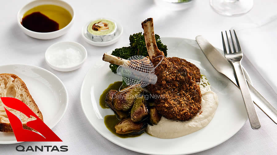-Qantas invierte en nuevos menús, comidas más grandes y productos premium-