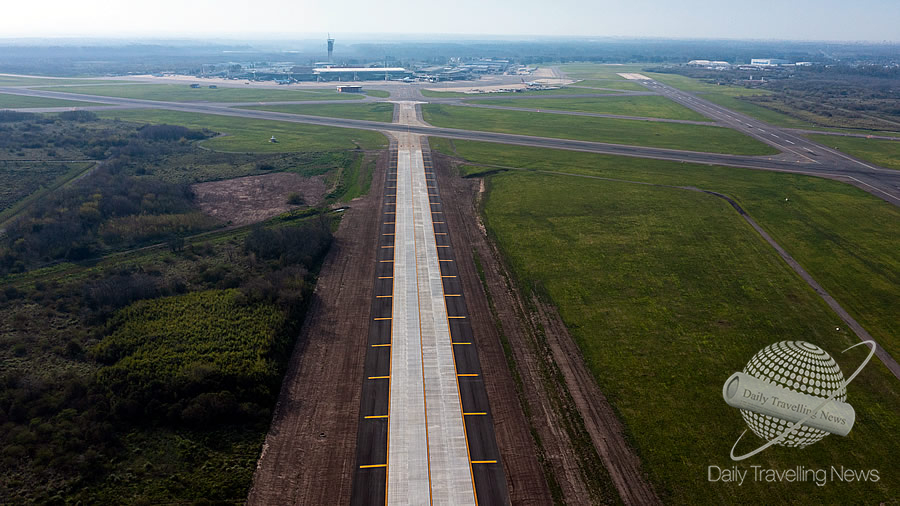 -Ezeiza incrementa su capacidad operativa con la nueva calle de rodaje-
