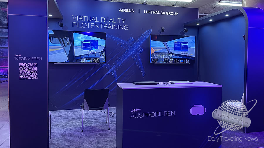 -Lufthansa Group y Airbus presentan innovador sistema de realidad virtual para formacin de pilotos-
