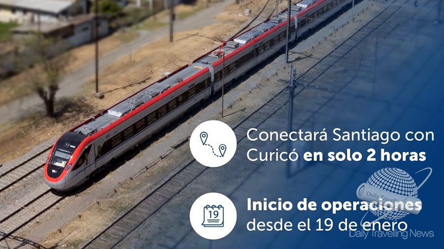 -Un tren ràpido conectará Santiago de Chile con Curicó-