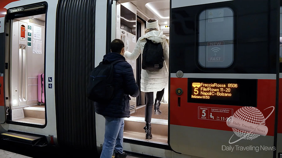 -Una experiencia invernal a bordo de los trenes de Italia-