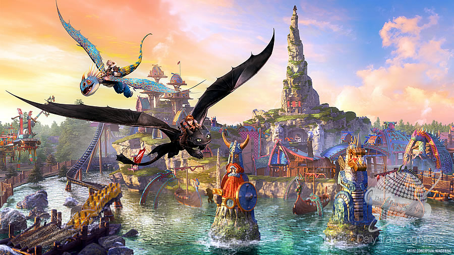 -Universal Orlando Resort reela nuevos detalles sobre How to Train Your Dragon - Isle of Berk-