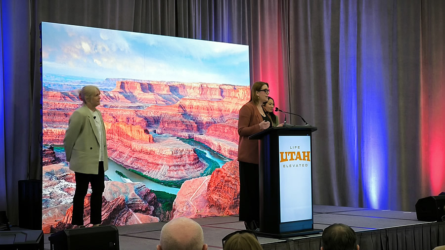 -La Oficina de Turismo de Utah se present ante los medios en #IPW24-