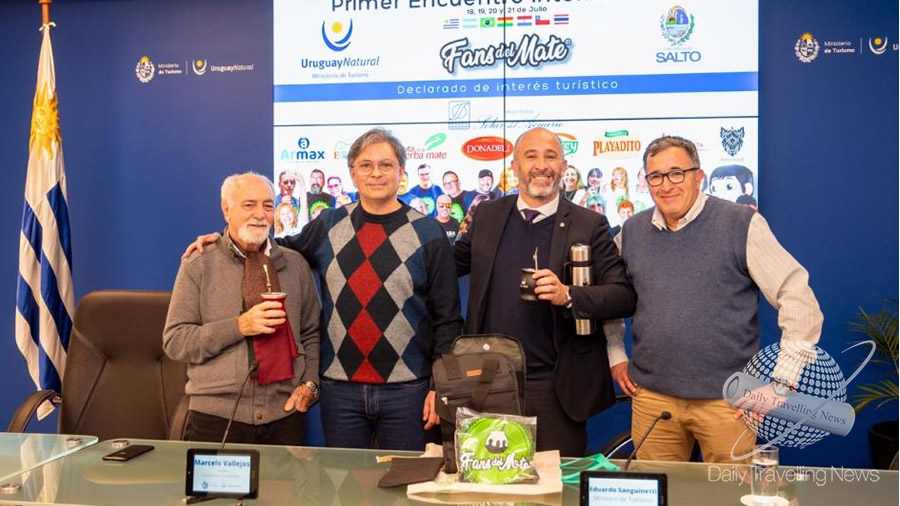 -Los fanáticos del mate se reúnen en Uruguay-