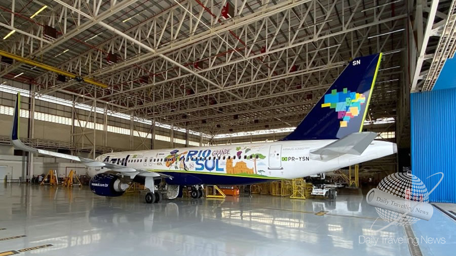 -Compañías aéreas homenajean a Río Grande do Sul-