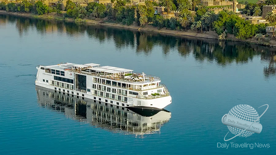 -Viking anuncia la salida a flote del nuevo barco de Egipto-