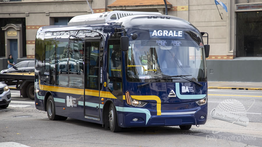 -La Ciudad de Buenos Aires estrena los buses eléctricos-