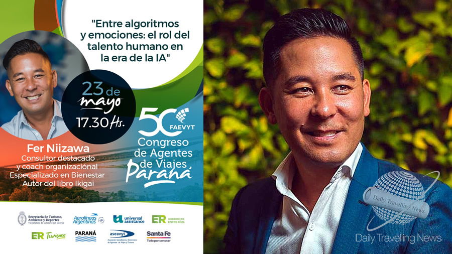 -Tecnología y experiencia humana: Fer Niizawa en el Congreso de Agentes de Viajes-