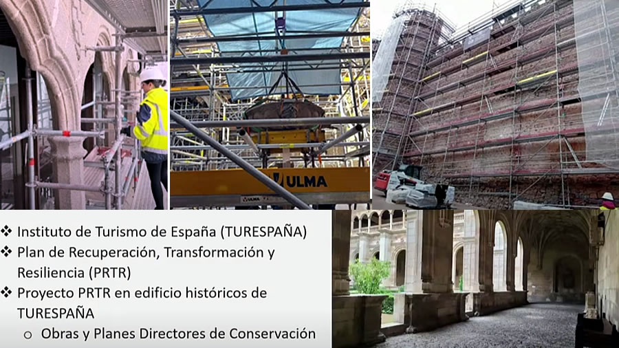 -Turespaña gestiona la restauración de 39 edificios emblemáticos de Paradores-