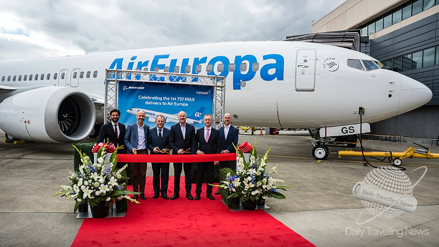 -Air Europa incorpora a su flota el primer Boeing 737 MAX-