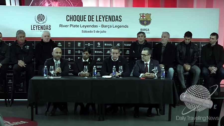 -Un hito histórico que las leyendas del Barça se enfrentarán a las de River Plate-
