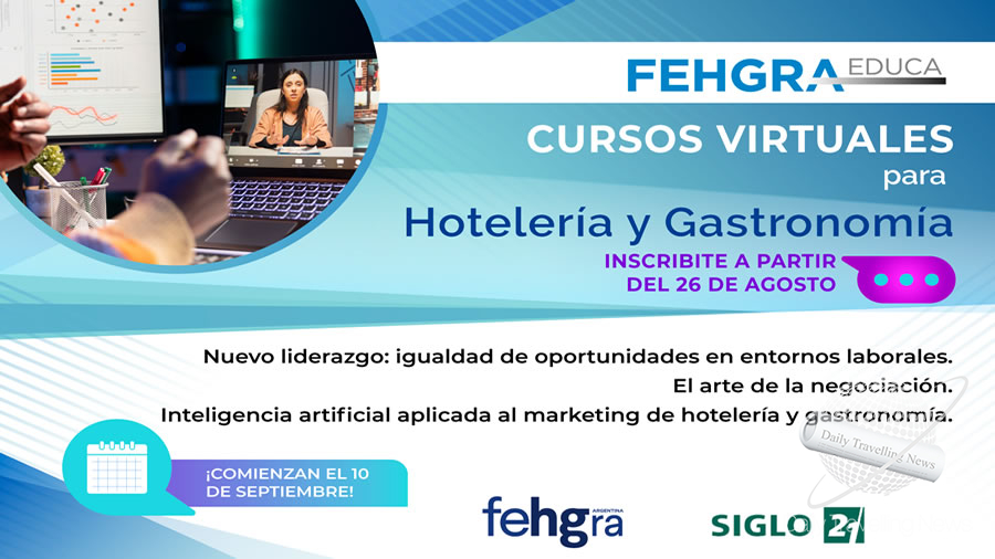 -FEHGRA y Universidad Siglo 21 lanzan nueva edición de cursos virtuales certificados-