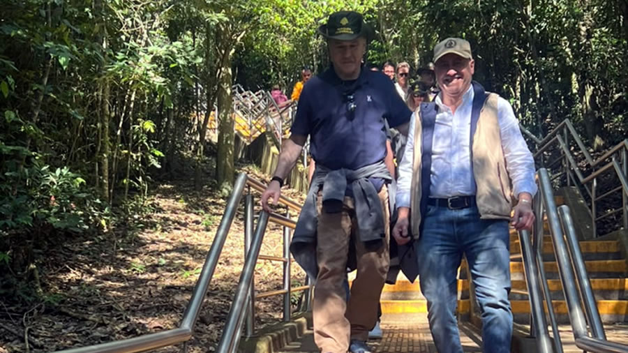 -Visita oficial y agenda de trabajo en el Parque Nacional Iguazú-